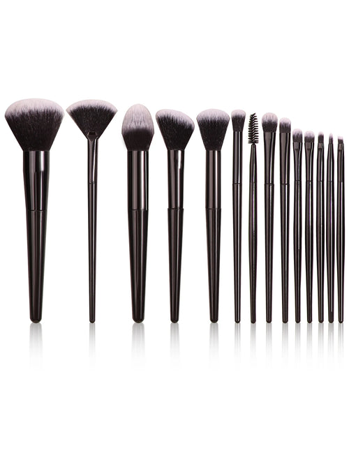  Black Makeup Brush Set Professional Tools cashymart