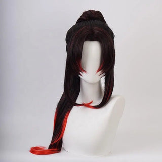  Black Red Mixed Wig cashymart