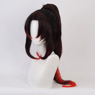  Black Red Mixed Wig cashymart