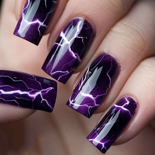  Black & White Ombre Nail Tips cashymart