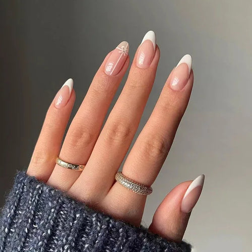  Blue Flame Love Press-On Nails cashymart