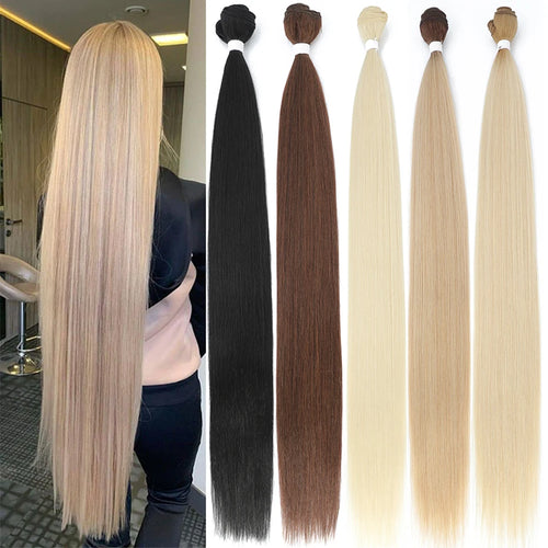  Bone Straight Hair Bundles Natural Extensions cashymart