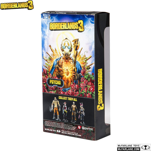  Borderlands 3 Psycho Action Figure cashymart