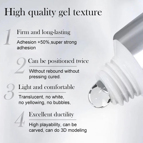  Born Pretty Solid Nail Tips Gel 30ml Long Lasting Manicure cashymart
