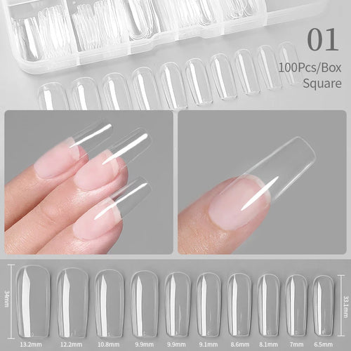  Born Pretty Solid Nail Tips Gel 30ml Long Lasting Manicure cashymart