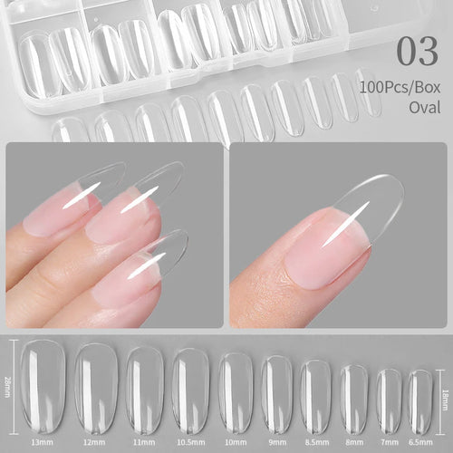  Born Pretty Solid Nail Tips Gel 30ml Long Lasting Manicure cashymart
