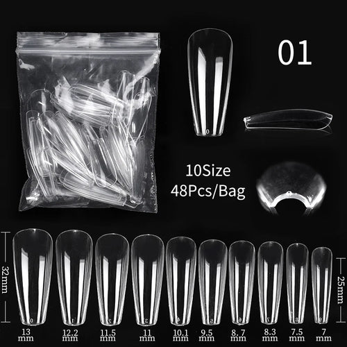 Born Pretty Solid Nail Tips Gel 30ml Long Lasting Manicure cashymart