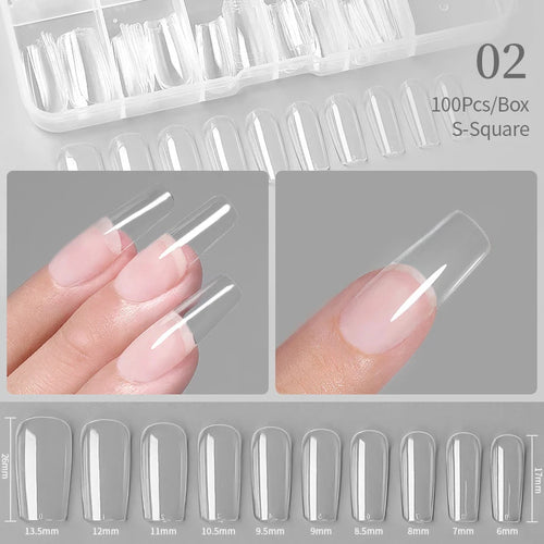  Born Pretty Solid Nail Tips Gel 30ml Long Lasting Manicure cashymart