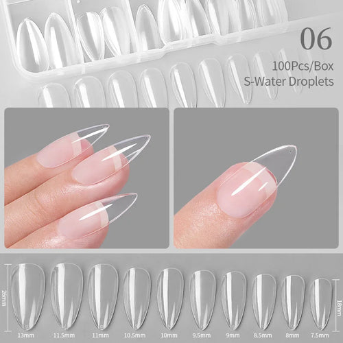  Born Pretty Solid Nail Tips Gel 30ml Long Lasting Manicure cashymart