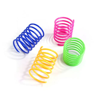  Bouncy Colorful Spring Cat Toys cashymart