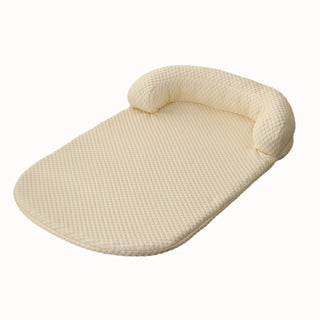  Breathable Large Dog Bed with Pillow Ice Silk Fabric cashymart