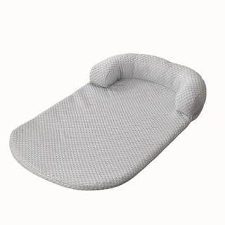  Breathable Large Dog Bed with Pillow Ice Silk Fabric cashymart