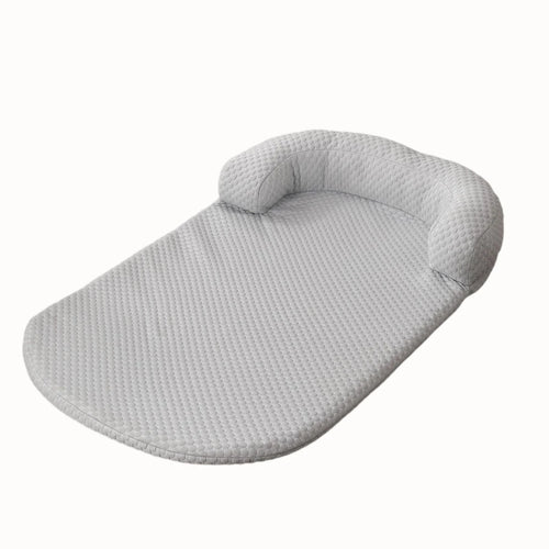  Breathable Large Dog Bed with Pillow Ice Silk Fabric cashymart