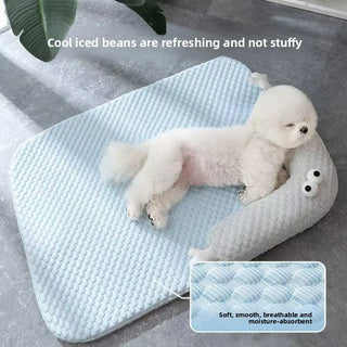  Breathable Summer Dog Bed Mat for Heatstroke Prevention cashymart