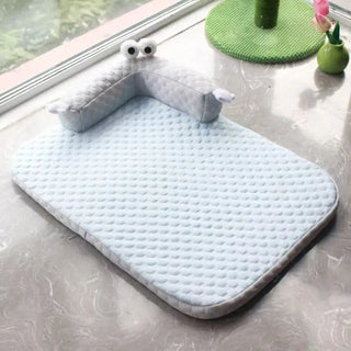  Breathable Summer Dog Bed Mat for Heatstroke Prevention cashymart