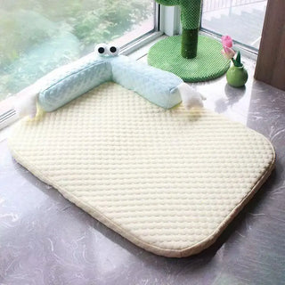  Breathable Summer Dog Bed Mat for Heatstroke Prevention cashymart