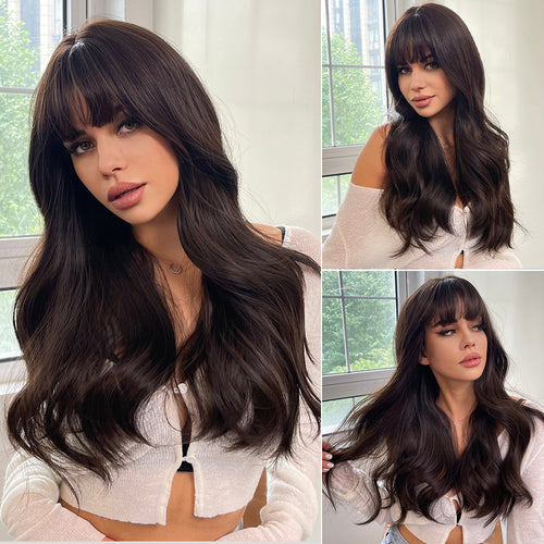  Brown Curly Wig cashymart