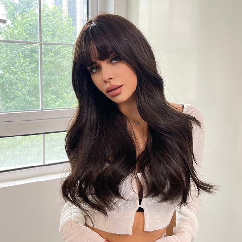  Brown Curly Wig cashymart