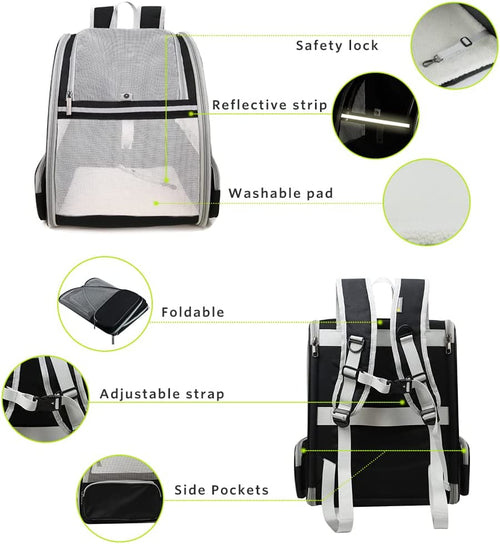  Bubble Backpack Carrier for Cats cashymart