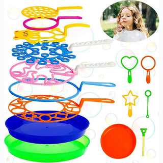  Bubble Blowing Tools Set for Outdoor Kids Fun cashymart