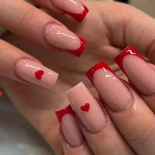  Butterfly Design Long Coffin Press-On Nails cashymart