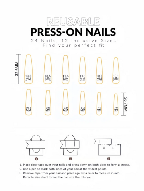  Butterfly Pattern Press-On Nail Stickers cashymart