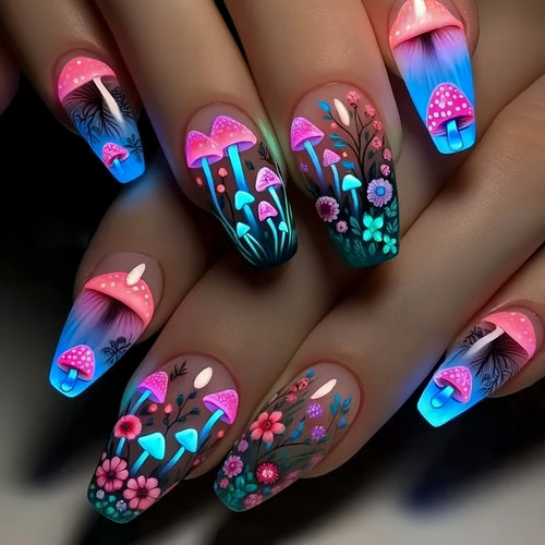  Butterfly Pattern Press-On Nail Stickers cashymart