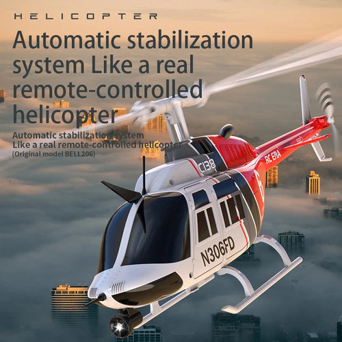  C138 6-Axis Gyro RC Helicopter cashymart