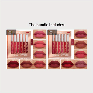 Cakaila Matte Liquid Lipstick set cashymart