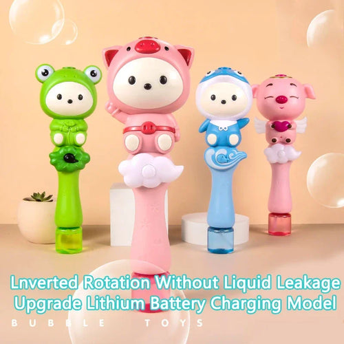  Cartoon Little Sheep Handheld Bubble Machine with Music cashymart