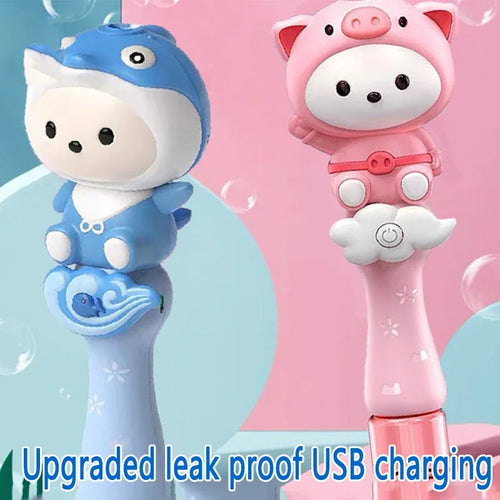  Cartoon Little Sheep Handheld Bubble Machine with Music cashymart