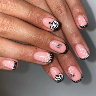  Cartoon Spider Bat Press-On Nails cashymart