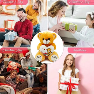  Cartoon Teddy Bear Heart Plush Toy Gift cashymart