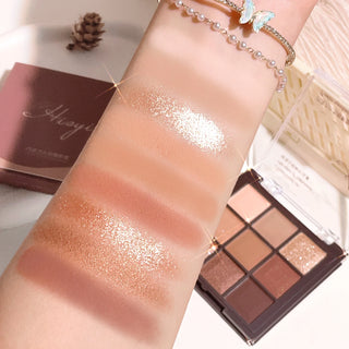  Cashymart 9 Color Chocolate Eyeshadow Palette cashymart