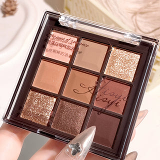  Cashymart 9 Color Chocolate Eyeshadow Palette cashymart