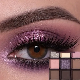  Cashymart 9 Color Purple Eyeshadow Palette cashymart