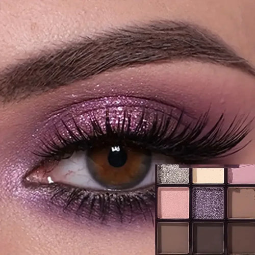  Cashymart 9 Color Purple Eyeshadow Palette cashymart