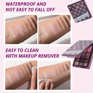  Cashymart 9 Color Purple Eyeshadow Palette cashymart