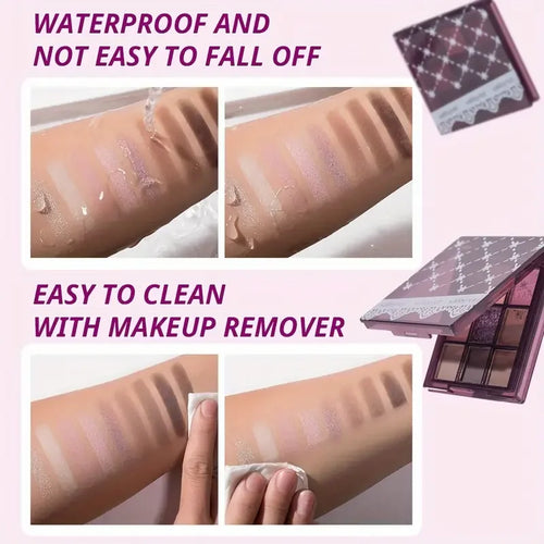  Cashymart 9 Color Purple Eyeshadow Palette cashymart