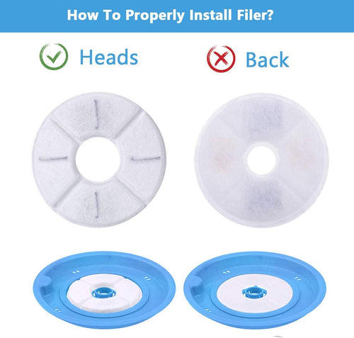  Cat & Dog Water Fountain Filters cashymart