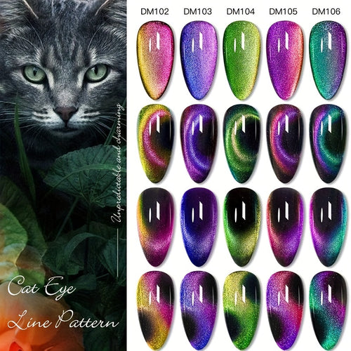  Cat Eye Gel Polish Kit cashymart