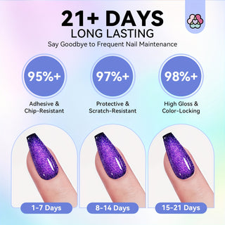  Cat Eye Nail Gel Set cashymart
