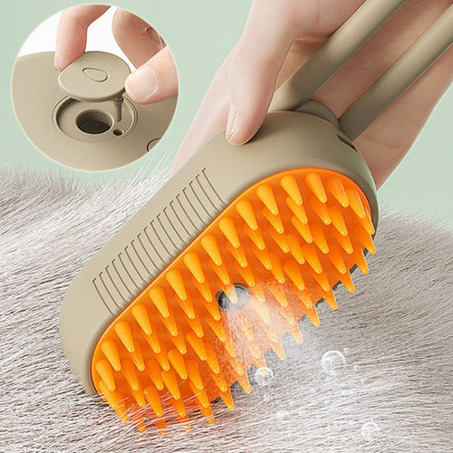  Cat Grooming Brush with Steam cashymart