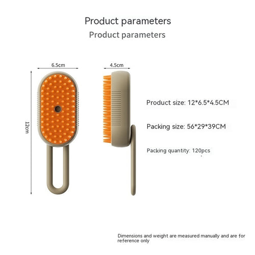  Cat Grooming Brush with Steam cashymart