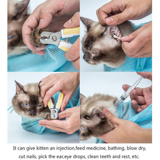  Cat Grooming and Bathing Bag cashymart