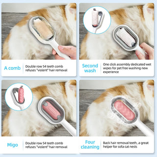  Cat Grooming and Cleaning Brush cashymart