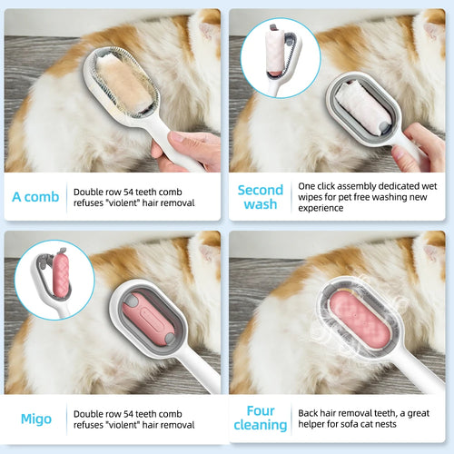  Cat Grooming and Cleaning Brush cashymart