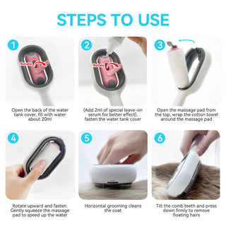  Cat Grooming and Cleaning Brush cashymart