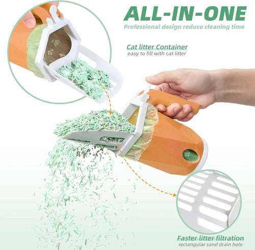  Cat Litter Scoop with Bags cashymart