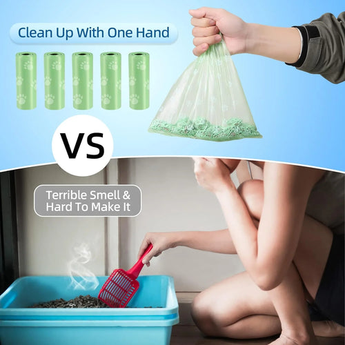  Cat Litter Scoop with Bags cashymart
